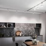 Paulmann URail LED-Spot Pane, signalwei&szlig;, 3000K, dimmbar