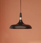 Paulmann H&auml;ngeleuchte Juna STYLE, schwarz, &Oslash; 34 cm, Metall
