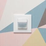 Theben theMura S180-100 UP WH Sensor, mit Rahmen