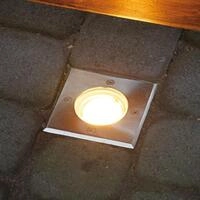 Bodeneinbaustrahler Potsdam, IP67, eckig