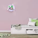 Deckenleuchte Eule f&uuml;rs Kinderzimmer, rosa