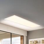 LED-Panel Piatto CCT, IP44, 100 x 25 cm, Fernbedienung, wei&szlig;
