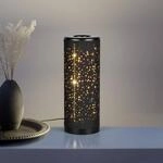 LED-Tischleuchte Taco, schwarz, Kunststoff, H&ouml;he 34,5 cm