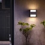 Philips LED-Au&szlig;enwandlampe Arbour, 2-flg., 2er-Pack, 2.700 K