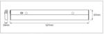OSRAM LED-Sensor-Unterbauleuchte LINEAR FLAT, 3.000 K silber
