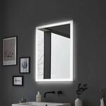 Paulmann LED-Wandspiegel Mirra wei&szlig; 60x80 cm IP44 CCT