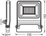 OSRAM LED-Au&szlig;enstrahler ENDURA FLOOD, wei&szlig; 30 W 3.000 K IP65