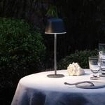 OSRAM LED-Akku-Tischlampe ENDURA STYLE grafit 30 cm IP44 CCT