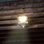 OSRAM Au&szlig;enstrahler ENDURA FLOOD, grau, Sensor 50 W 840 IP44