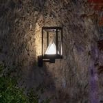 OSRAM SMART+ LED-Solar-Au&szlig;enwandleuchte ALPS, schwarz Sensor