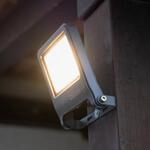 OSRAM LED-Au&szlig;enstrahler ENDURA FLOOD, grau 50 W 3.000 K IP65