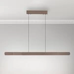 Paul Neuhaus LED-H&auml;ngelampe Adriana, braun, L&auml;nge 160 cm