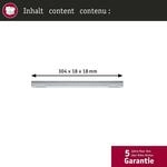 Paulmann Mitteleinspeisung URail Zigbee, chrom matt, lang