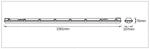 OSRAM Feuchtraumlampe SUBMARINE 156 cm 2 x 19 W G13-LED IP65