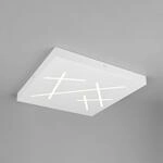 LED-Deckenlampe Snip, wei&szlig; matt, L&auml;nge 50 cm, Metall, CCT