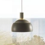 Louis Poulsen H&auml;ngeleuchte FJ Elements, grau, &Oslash; 25 cm, E27