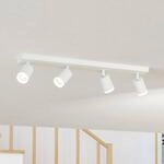 EGLO connect Smart-LED-Spot Melitello-Z, 4-flg., wei&szlig;