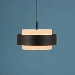 SCH&Ouml;NER WOHNEN LED-H&auml;ngelampe Elmo, schwarz, 1-fl., 3000 K