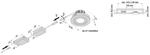LED-Einbaustrahler Eco SR 68 chrom matt 2.700 K &Oslash; 8,5 cm Alu