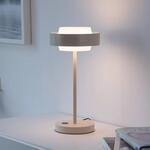 SCH&Ouml;NER WOHNEN LED-Tischlampe Elmo, Sandbrise, 3000 K Dimmer