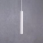 LED-H&auml;ngeleuchte Slim, wei&szlig;, Aluminium, 2.700 K