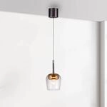 Paul Neuhaus Smart-LED-H&auml;ngelampe Q-Kon kupferfarben &Oslash; 21 cm