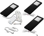 Unterbaulampe LED Slim-Pad F 3er 4.000K schwarz