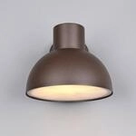 Au&szlig;enwandleuchte ELBE, rostfarben, &Oslash; 20 cm, Metall, IP44