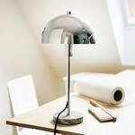 Dyberg Larsen Tischlampe Stockholm, H&ouml;he 41 cm Metall/Marmor