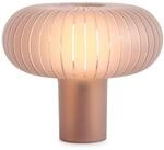 Kartell Tischleuchte Teresa Frozen, rosa, dimmbar, E27