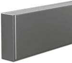 LED-Wandleuchte INTERO-LINE, edelstahl, 60 cm, 24 V, CCT