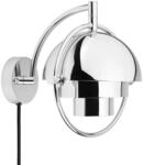 GUBI Wandleuchte Multi-Lite, chrom, Metall, G9