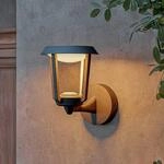 Philips LED-Au&szlig;enwandleuchte Nuvy, anthrazit, Metall, IP44
