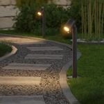 STEINEL LED-Sockelleuchte Way C, schwarz, Alu, IP65, RGBWW