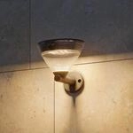 Philips LED-Solarwandleuchte Kyna, schwarz, Sensor, IP44
