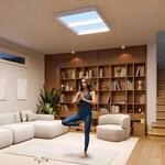 Philips LED-Deckenlampe SKYLIGHT, 65 x 45 cm, wei&szlig;, CCT IP44