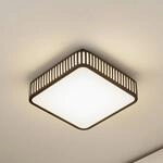 Lindby LED-Au&szlig;endeckenleuchte Lurinda, 26 cm schwarz, IP44