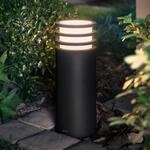 Philips Hue LED-Sockellampe Lucca, schwarz, RGBW smart, IP44