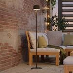 Solar-LED-Terrassenlampe Roccanova-L, gr&uuml;n, H&ouml;he 120 cm