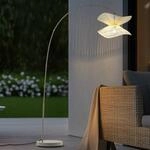 Lindby Au&szlig;enstehlampe Valdorin, beige, 199 cm, IP44