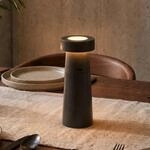 Lucande LED-Pfefferstreuer Pepper, dunkelgrau, Akku, IP44