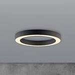 LED-Deckenlampe PURE Lines, &Oslash; 35 cm, graphit, CCT, Remote