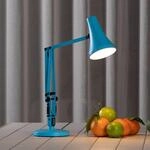 Anglepoise LED-Tischlampe 90 MINI MINI VIVID, t&uuml;rkisblau USB