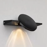 LED-Wandlampe Jasper, H&ouml;he 28 cm, schwarz matt, Metall