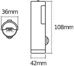 OSRAM Nachtlicht NIGHTLUX TORCH, wei&szlig;, Sensor, Batterie IP54