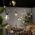LED-Lichterkette Bolla, klar, Kunststoff L&auml;nge 5,3 m 20-flg.