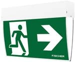 Fischer Akku LED-Notleuchte FiSCHER 1U V5, 27 m erkennbar