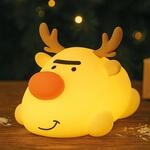 LED-Akkulampe Rudi, beigefarben, L&auml;nge 16 cm, Silikon