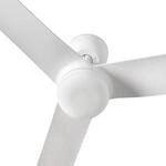 LED-Deckenventilator Punt M, wei&szlig;, DC, leise, &Oslash; 130 cm, CCT