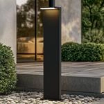 Arcchio LED-Wegeleuchte Iberion, 90 cm, anthrazit, Metall